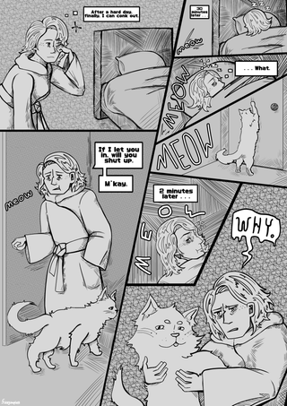 The Cat At Three AM