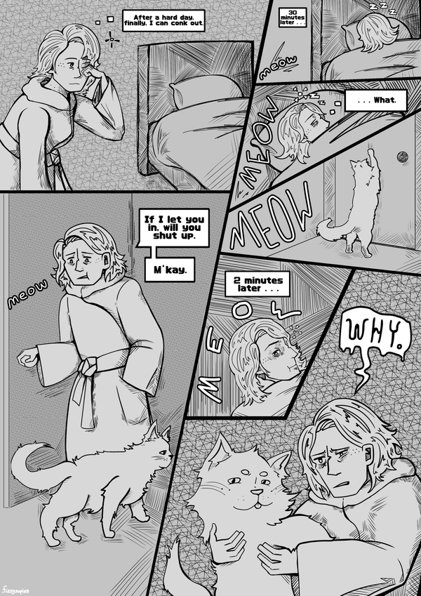 The Cat At Three AM